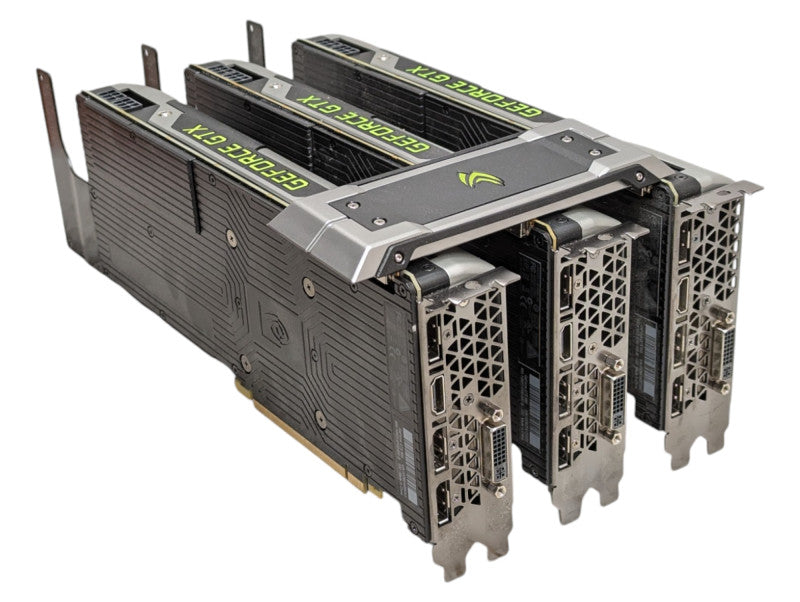 NVIDIA GeForce GTX 980 4GB 3 Way SLI Setup  -