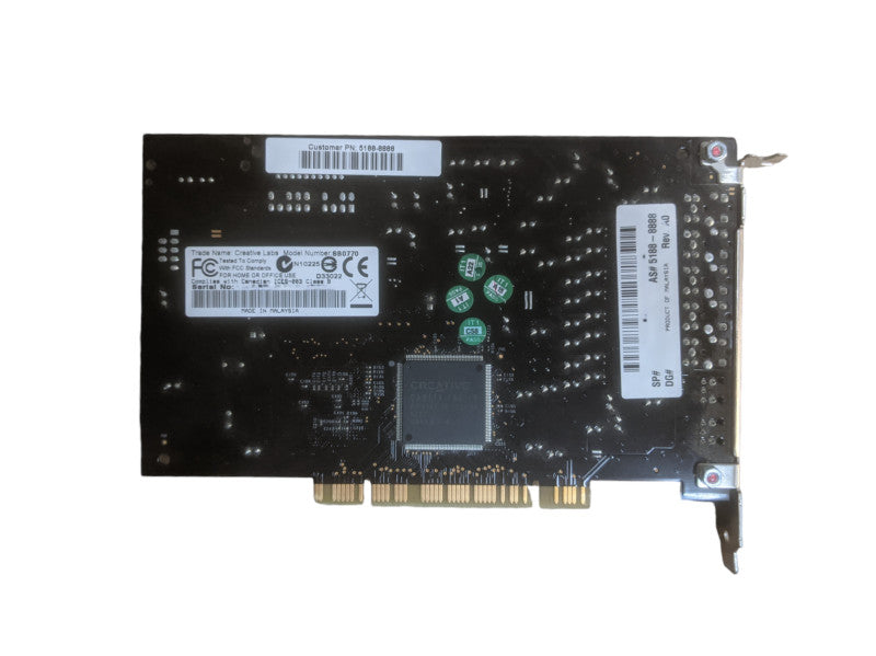 Creative Labs SB0770 Sound Blaster X-Fi 7.1 Channel PCI Sound Card