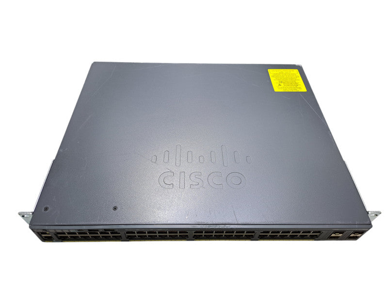 Cisco WS-C2960X-48FPS-L V02 | 48 Port Gigabit PoE+ 740W Switch | 4x SFP