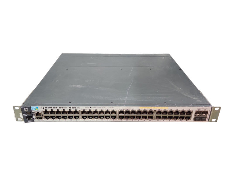 HP J9574A E3800-48G-4SFP+ 48-Port 4xSFP PoE Ethernet Network Switch
