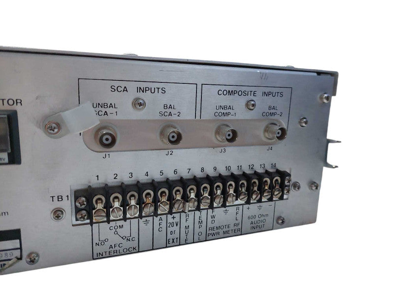 Broadcast.Electronics. Exciter Model: FX-30 FM Exciter PN: 909-0009 =
