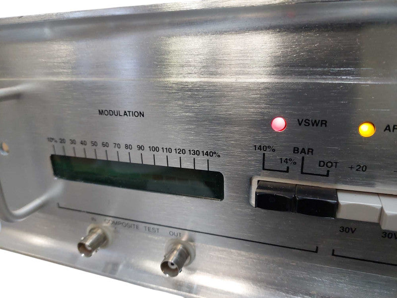 Broadcast.Electronics. Exciter Model: FX-30 FM Exciter PN: 909-0009 =