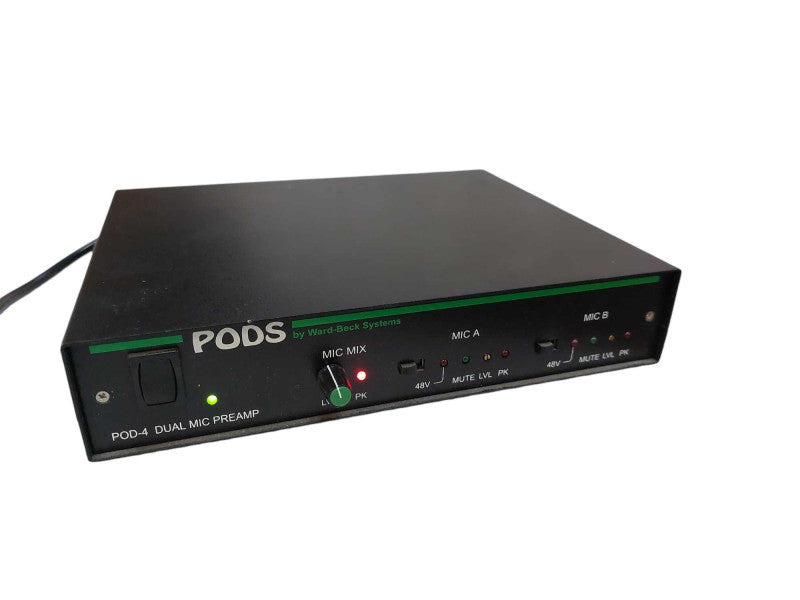 PODS by Ward-Beck Systems POD-4 Dual Mic Preamp =