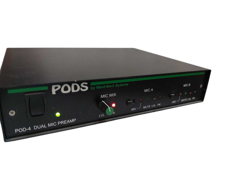 PODS by Ward-Beck Systems POD-4 Dual Mic Preamp =