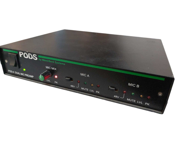 PODS by Ward-Beck Systems POD-4 Dual Mic Preamp =