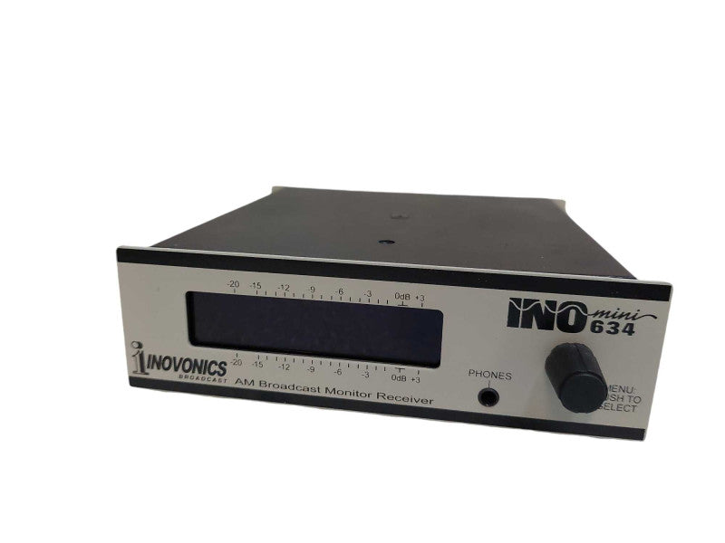 1 Inovonics Broadcast Model: 634-00 INO Mini 634 AM/FM Broadcast Monitor  =