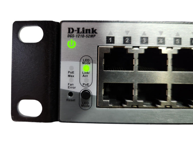 D-Link DGS-1210-52MP 48 Ports PoE + 4x SFP Ports Managed Gigabit Switch