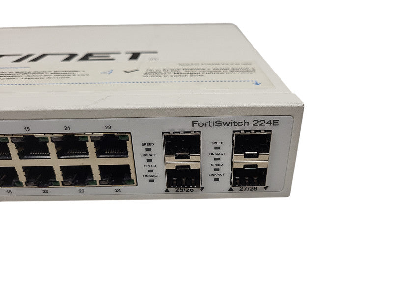 Fortinet FortiSwitch (FS-224E) 24 Port Managed Ethernet Switch READ $