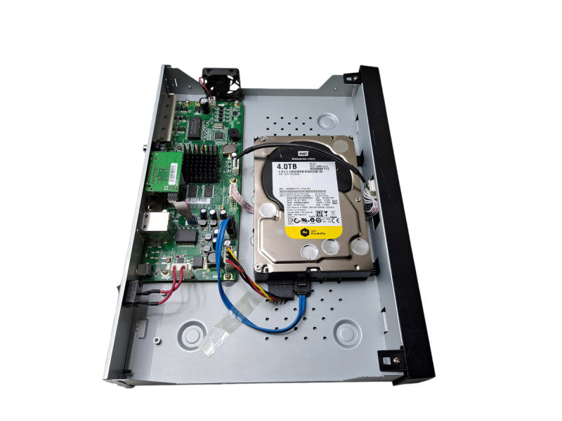 Hikvision DS-7604NI-E1/4P | 4CH PoE NVR Network Video Recorder | 4TB HDD