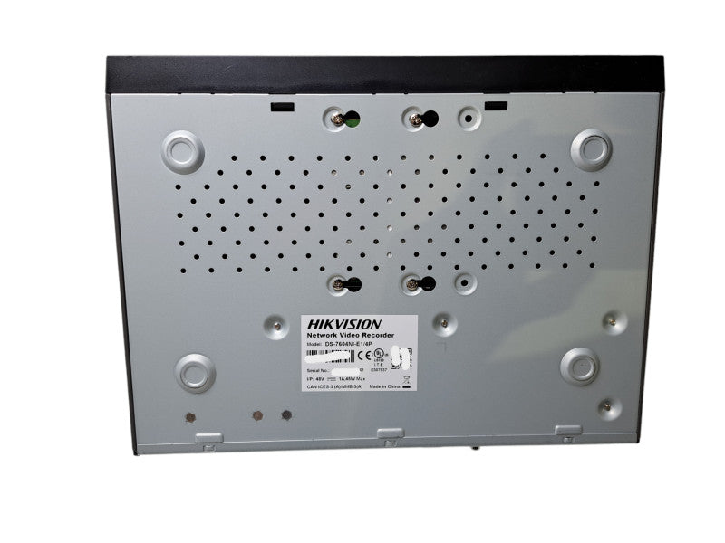 Hikvision DS-7604NI-E1/4P | 4CH PoE NVR Network Video Recorder | 4TB HDD