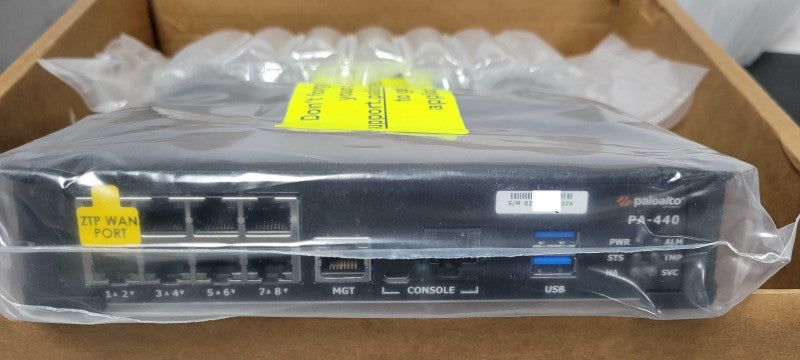 New Open-Box Palo Alto Networks PA-440 Next Generation Firewall _