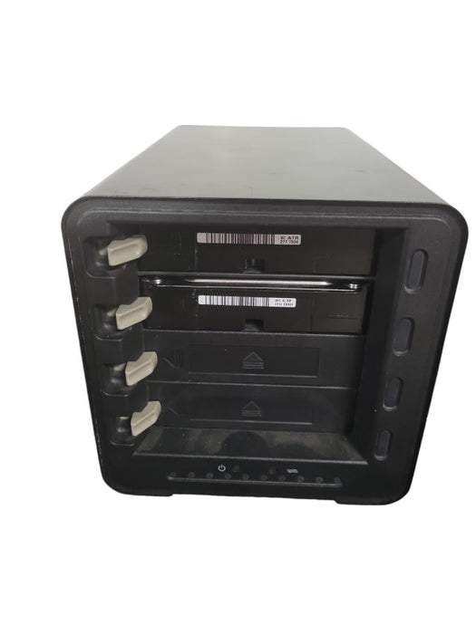 Drobo DR04D-U External Data Backup Storage Raid Hard Drive 4 Bay 2x 1TB HDD !