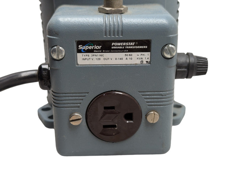 Superior Electric Powerstat 3PN116C Variable Autotransformer 0-140V 10A READ  -