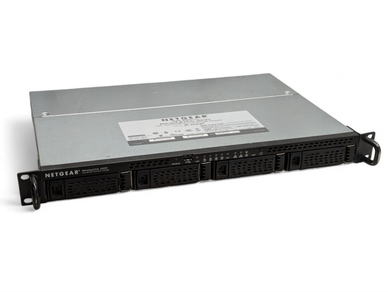 Netgear ReadyNAS 2100 4 bay NAS with 3 4TB HDDs installed  -