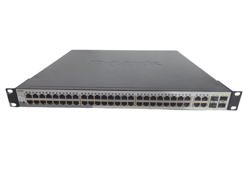 D-Link DGS-1210-52MP 48 Ports PoE + 4x SFP Ports Managed Gigabit Switch !