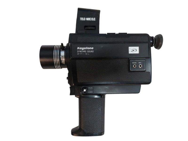 Super 8 Film Sound 2X Zoom Lens F:1.1 Keystone Synchro 211-SL Made in Japan  =