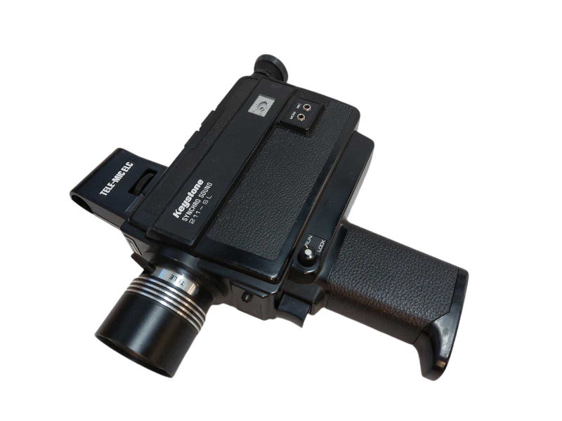 Super 8 Film Sound 2X Zoom Lens F:1.1 Keystone Synchro 211-SL Made in Japan  =
