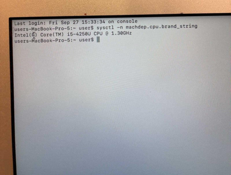 Apple MacBook Air 11-inch Mid 2013 i5-4250U 4GB RAM 256SSD READ