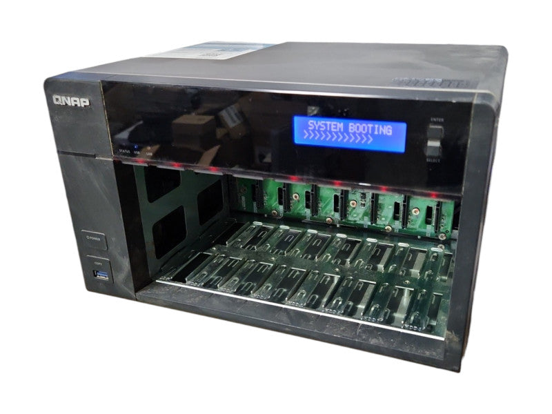 QNAP TS-853 Pro 8 Bay NAS, No HDD, No Caddies, READ