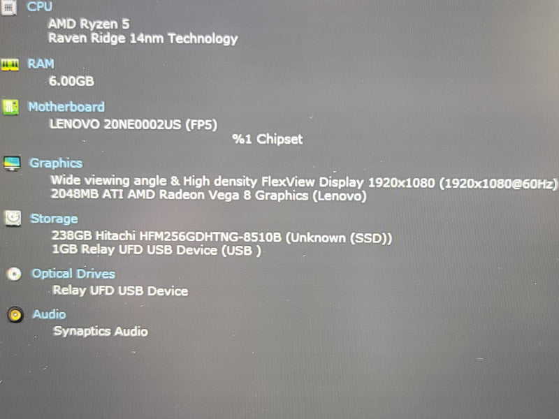 Lenovo ThinkPad E495| Ryzen 5 3500U| 8GB DDR4| 256GB SSD READ  β BudLap
