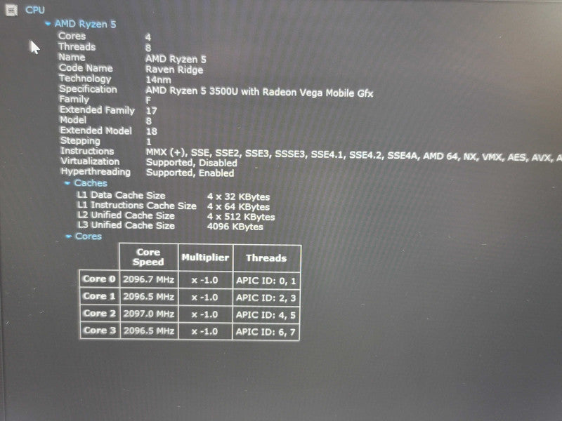 Lenovo ThinkPad E495| Ryzen 5 3500U| 8GB DDR4| 256GB SSD READ  β BudLap