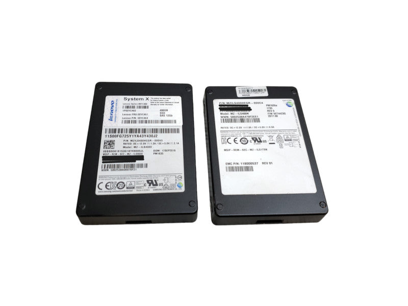 400GB SAS 2.5" SAMSUNG / Lenovo System X 6Gbps SSD - Assorted Models Q+