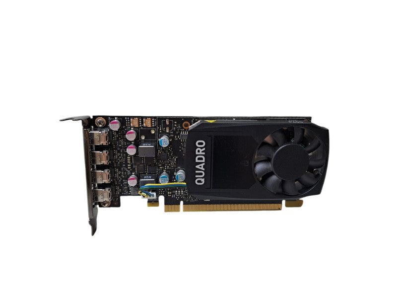 NVIDIA Quadro P600 | 2GB GDDR5 Low Profile Graphics Card | 4x Mini DP