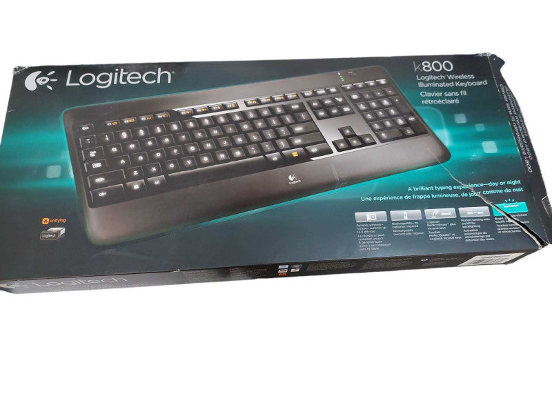 Logitech Combo Mouse & Keyboard Wireless MX Pro Mouse , K800 Keyboard  =