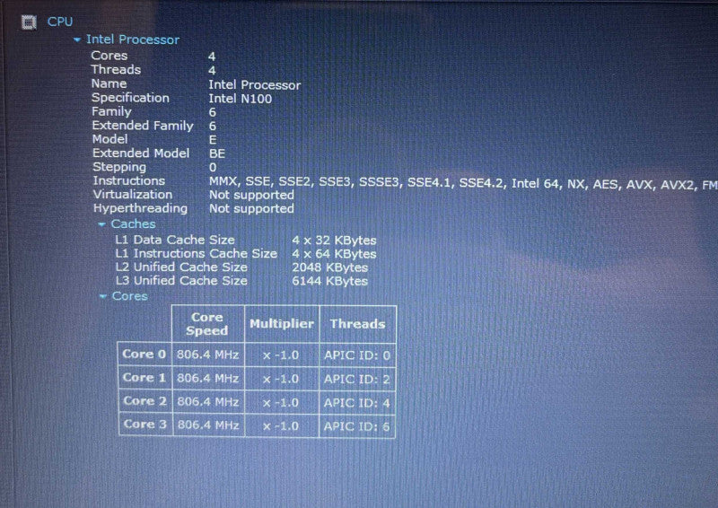 HP Laptop 15 Intel N100 CPU 8GB RAM 128GB SSD  BudLap