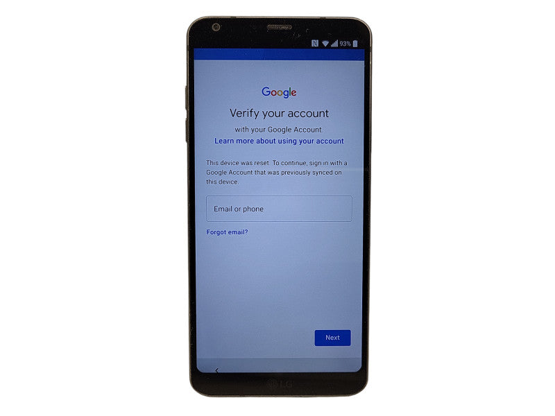 LG G6 LG-H873 READ $