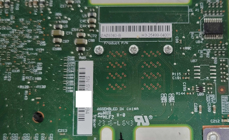 LSI SAS9340-8I RAID CONTROLLER CARD, Full Height Bracket _