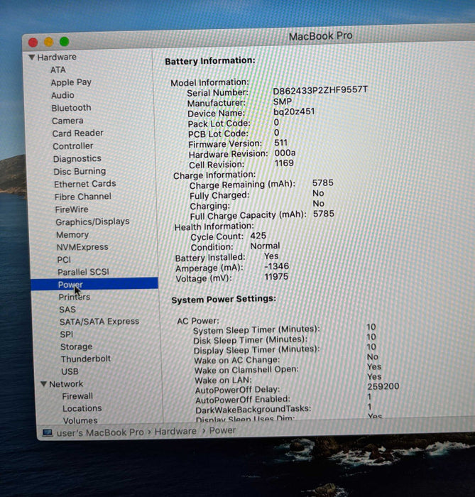 Apple MacBook Pro Retina 13-inch Early 2013 i5-3230M 8GB RAM 256GB SSD READ!