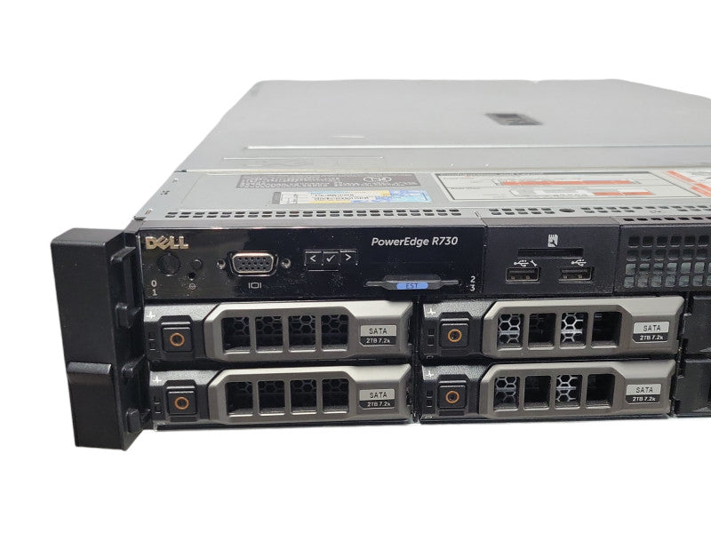 DELL PowerEdge R730 1x Xeon E5-2609v3 1.9GhH 32GB RAM H730 mini 2x PSU _