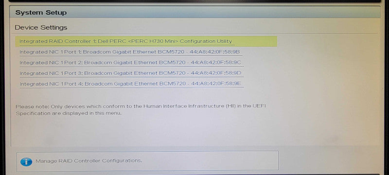 DELL PowerEdge R730 1x Xeon E5-2609v3 1.9GhH 32GB RAM H730 mini 2x PSU _