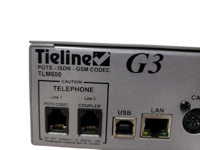 RADIO - TIELINE TLM600 I-MIX G3 CODEC 5 Channel Remote Codec - IP & POTS