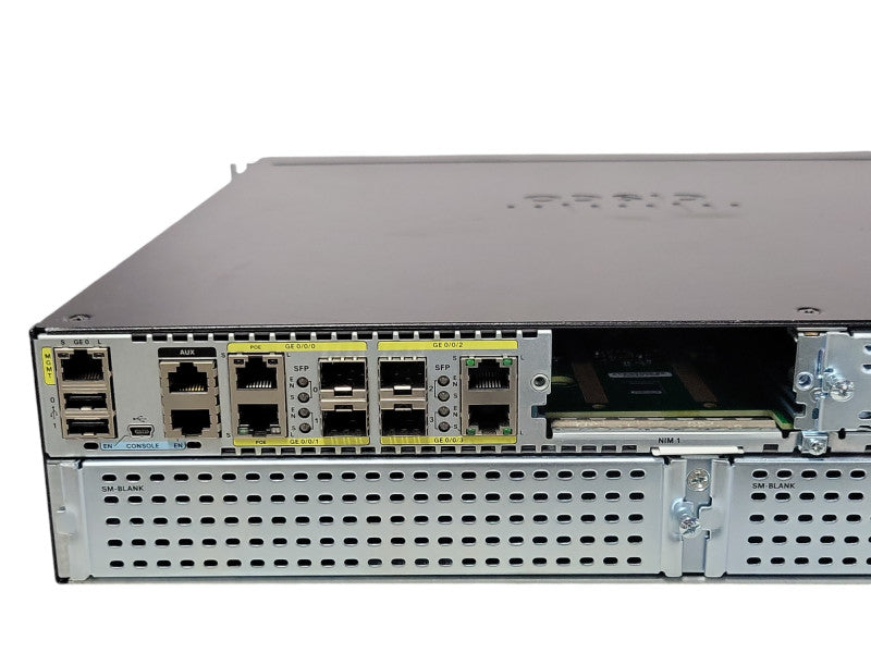 Cisco 4400 Series ISR4451-X/K9 V06 Integrated Service Router with RACK EARS _