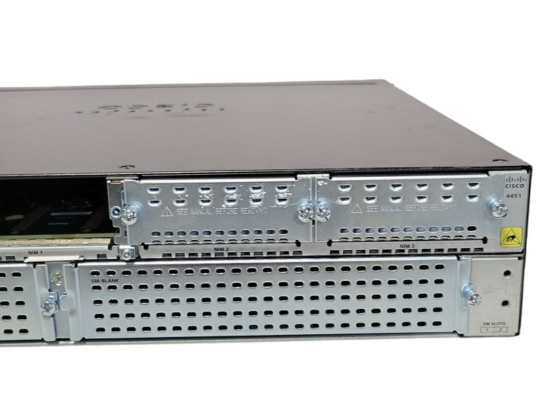 Cisco 4400 Series ISR4451-X/K9 V06 Integrated Service Router with RACK EARS _