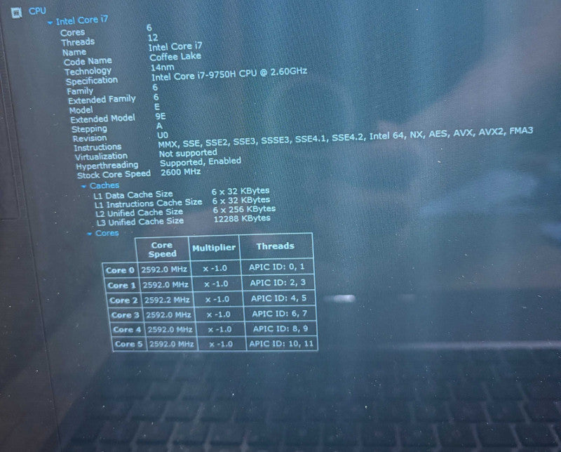 HP ZBook 15v G5 TOUCH i7-9750H QUADRO P600 GPU 32GB 512SSD BIOS Locked READ!  Lap200
