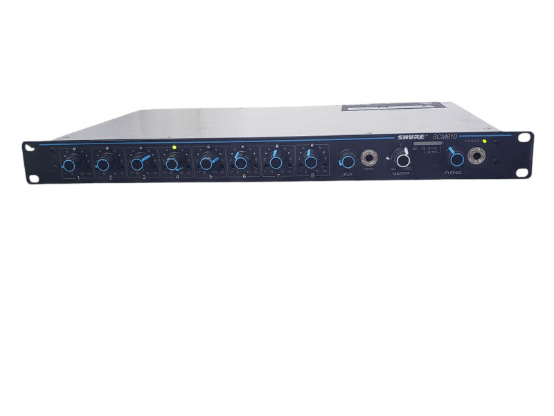 Shure SCM810 Automatic Microphone Mixer/Black