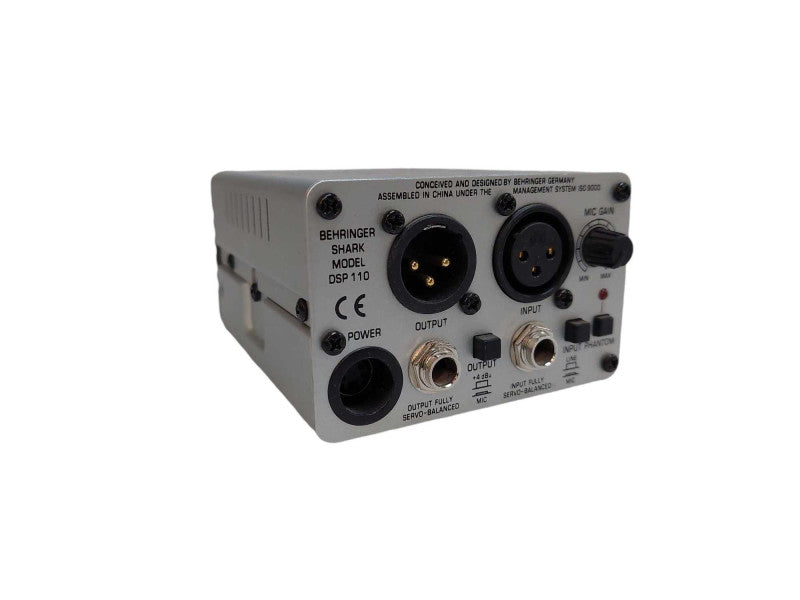 Behringer Shark DSP110 Digital Multi Function Signal Processo =