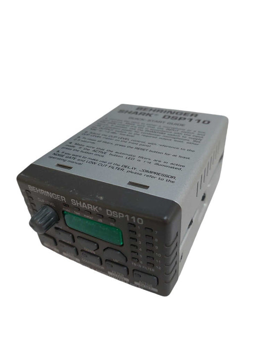 Behringer Shark DSP110 Digital Multi Function Signal Processo =