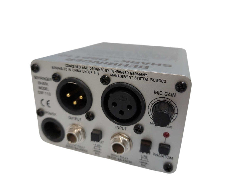 Behringer Shark DSP110 Digital Multi Function Signal Processo =