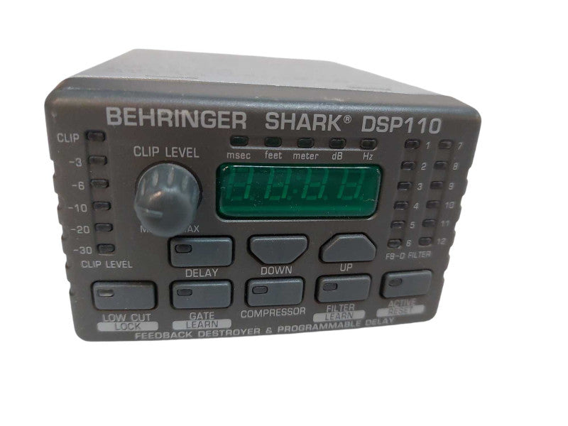 Behringer Shark DSP110 Digital Multi Function Signal Processo =