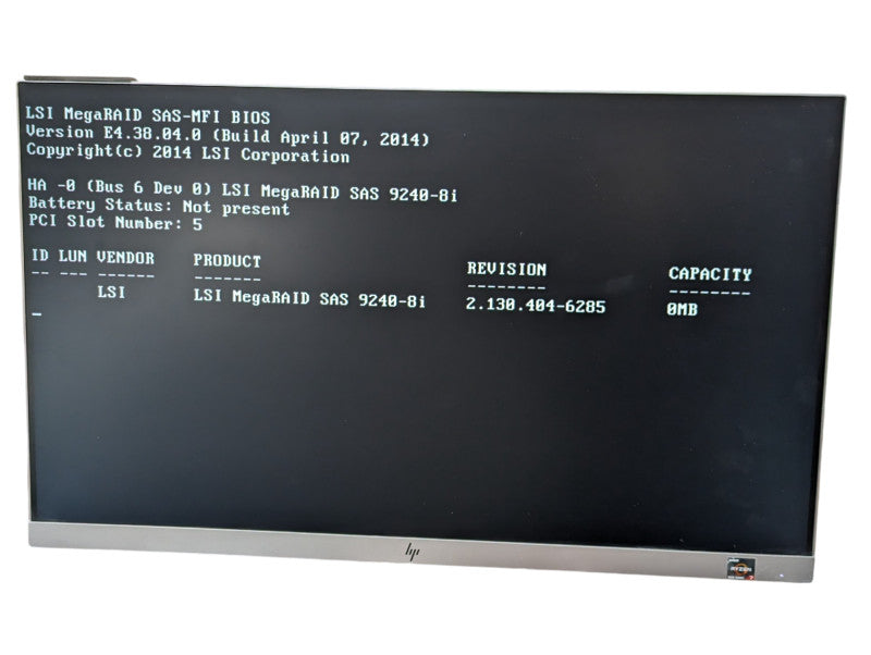 Lenovo TD340 1x Xeon E5-2440 v2 @ 1.90Ghz 16GB RAM 9240-8i RAID -