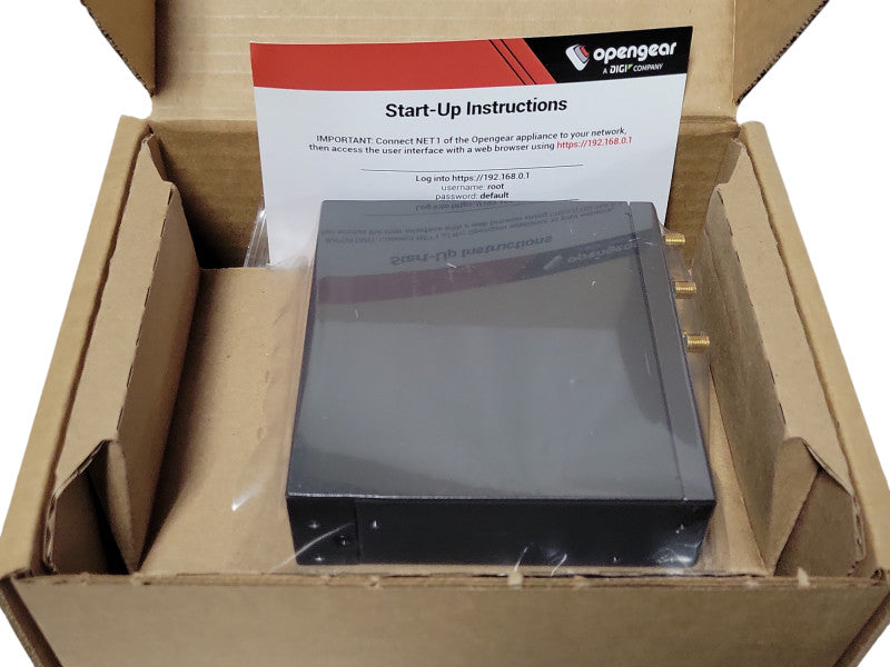 NEW Opengear ACM7004-2-L Resilience Gateway 4G-LTE Cellular Modem _