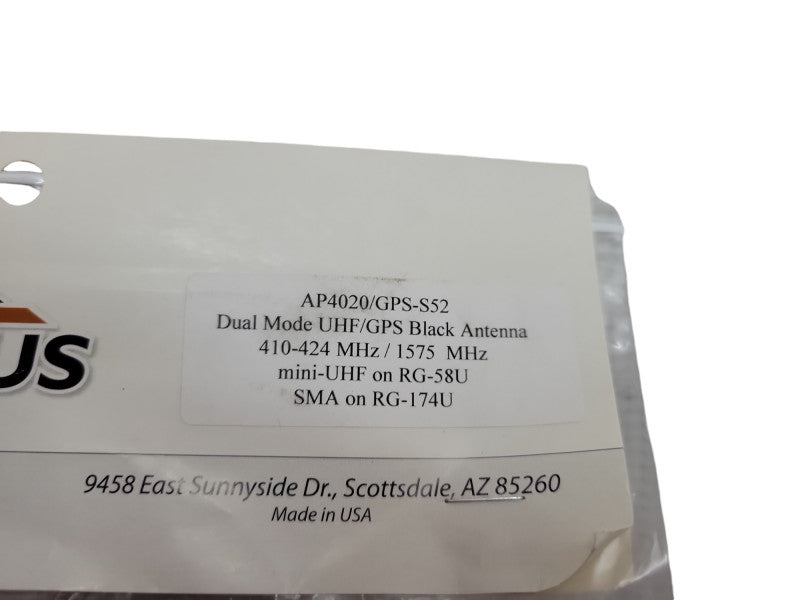 Dual Mode Antenna GPS / UHF - AP4020 / GPS-S52 %