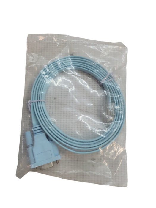 6ft SERIAL to RJ45 Cable Cisco Router Console Serial - Blue %