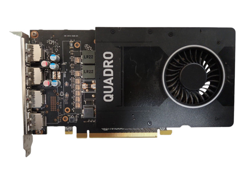 NVIDIA Quadro P2000 5GB Graphics Card 4x DisplayPort