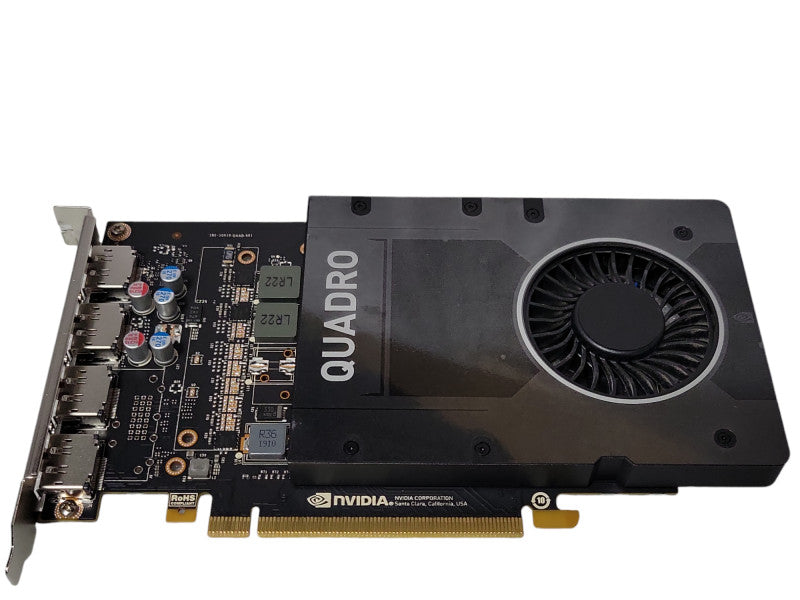 NVIDIA Quadro P2000 5GB Graphics Card 4x Display Ports _