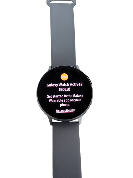 Samsung Galaxy Watch Active 2 SM-R820 Silver w/ band, READ _